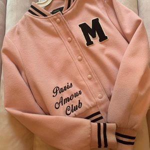 Paris Amour Club Varsity Jacket